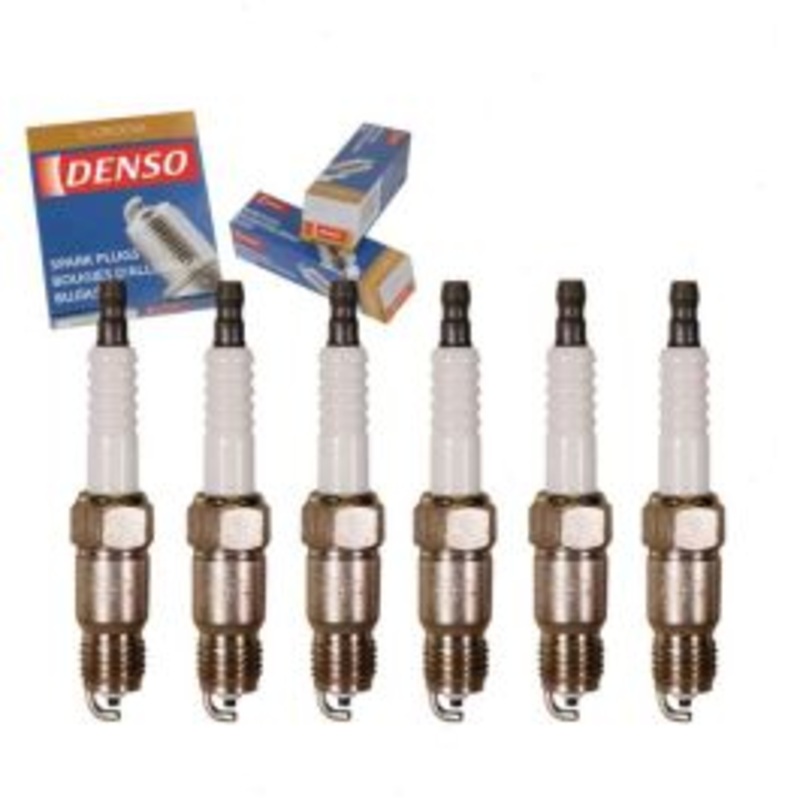 6 pc DENSO Standard U-Groove Spark Plugs for 1988-1991 GMC S15 Jimmy 4.3L V6
