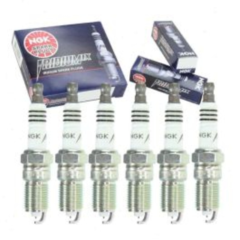 6 pc NGK Iridium IX Spark Plugs for 1989-1991 Oldsmobile Cutlass Calais 3.3L V6