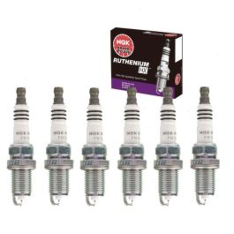 6 pc NGK Ruthenium HX Spark Plugs for 2001 Hyundai XG300 3.0L V6