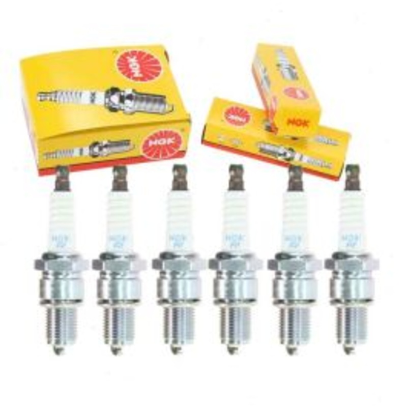 6 pc NGK Standard Spark Plugs for 1967-1969 GMC C35 C3500 Pickup 4.1L L6