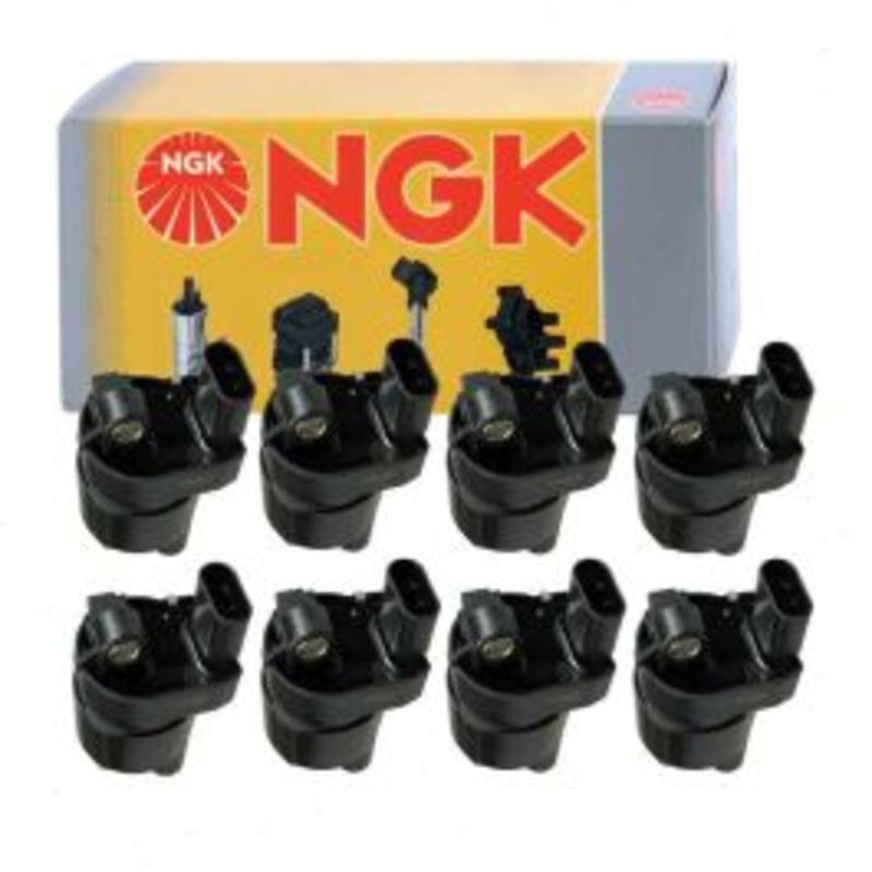 8 pc NGK Ignition Coils for 2005-2006 GMC Envoy XL 5.3L V8