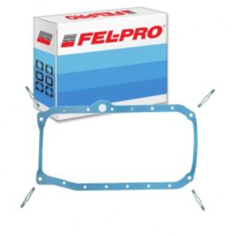Fel-Pro Engine Oil Pan Gasket Set for 1987 GMC V1500 4.3L V6