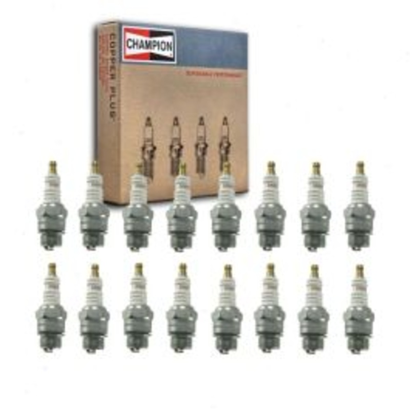 16 pc Champion Industrial Spark Plugs for 1933 Cadillac 452 C 7.4L V16