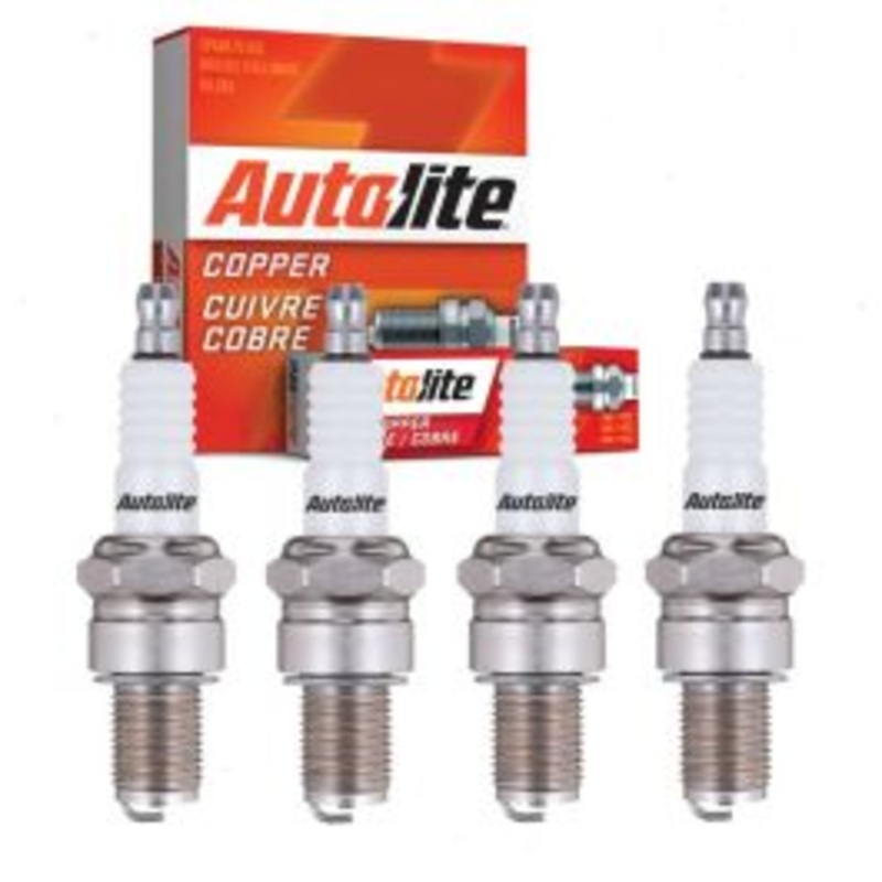 4 pc Autolite Copper Core Spark Plugs for 1954 Metropolitan Series A 1.2L 1.5L L4