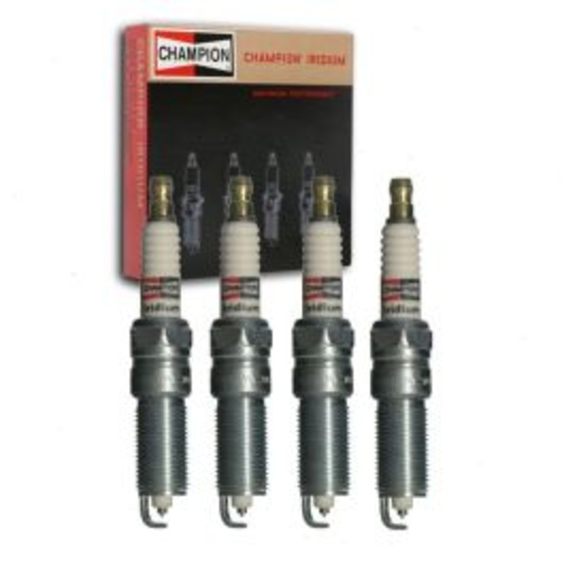 4 pc Champion Iridium Spark Plugs for 2001-2007 Dodge Caravan 2.4L L4