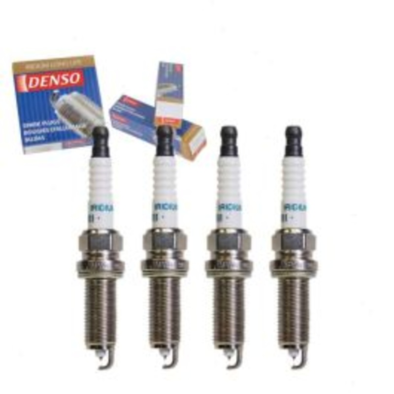 4 pc DENSO Iridium Long Life Spark Plugs for 2015 Nissan Micra 1.6L L4