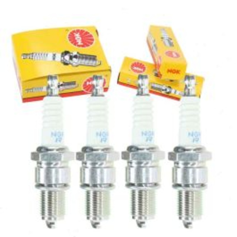 4 pc NGK Standard Spark Plugs for 1972-1976 Mazda B1600 1.6L L4