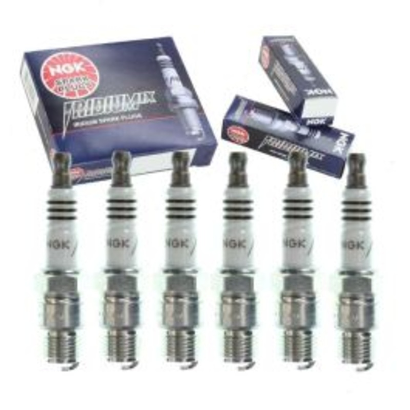 6 pc NGK Iridium IX Spark Plugs for 1972 GMC Sprint 4.1L L6