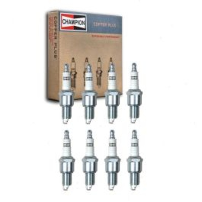 8 pc Champion Copper Plus Spark Plugs for 1968-1979 American Motors AMX 4.7L 4.8L 5.0L 5.6L 5.9L 6.4L V8