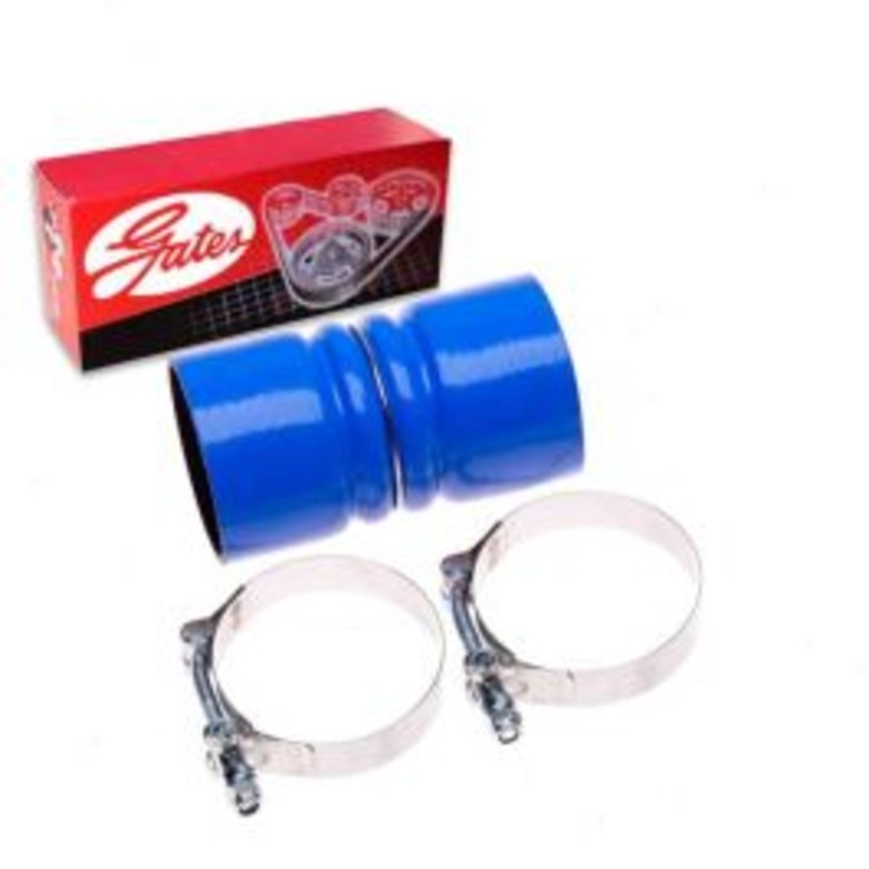 Gates Turbocharger to Pipe Hot Side Turbocharger Intercooler Hose Kit for 2010 Dodge Ram 2500 6.7L L6
