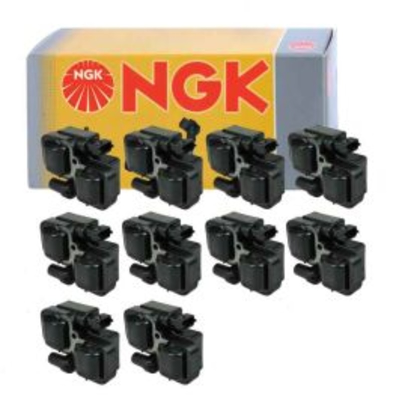 10 pc NGK 48921 U3004 Ignition Coils