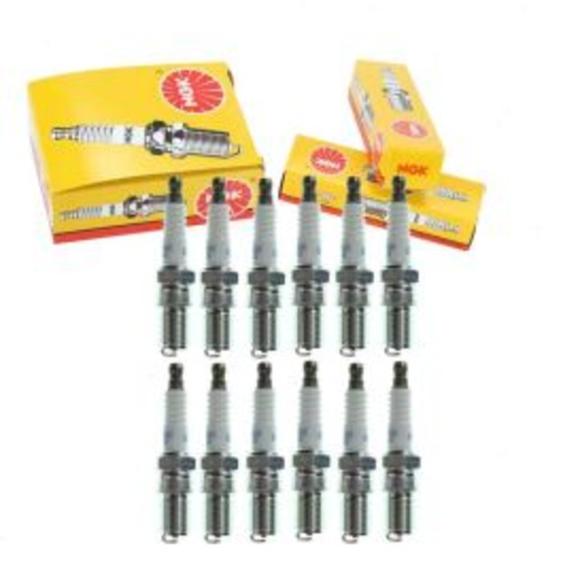 12 pc NGK Standard Spark Plugs for 1989-1990 Jaguar XJ12 5.3L V12