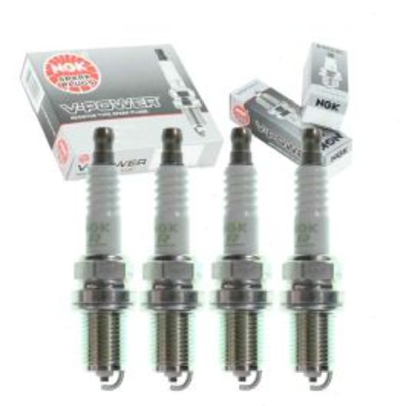 4 pc NGK V-Power Spark Plugs for 1990-1993 Toyota Celica 2.0L L4
