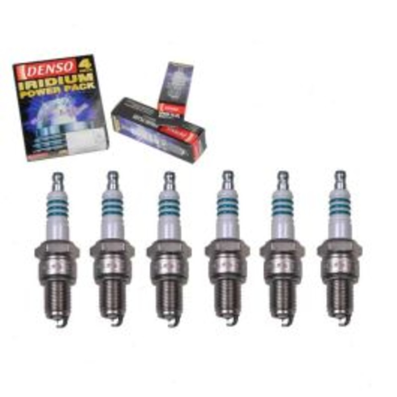 6 pc DENSO Iridium Power Spark Plugs for 1968-1971 Plymouth Fury II 3.7L L6