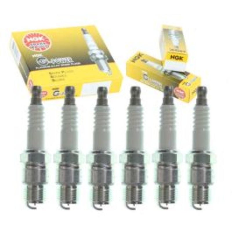 6 pc NGK G-Power Spark Plugs for 1972 GMC Sprint 4.1L L6