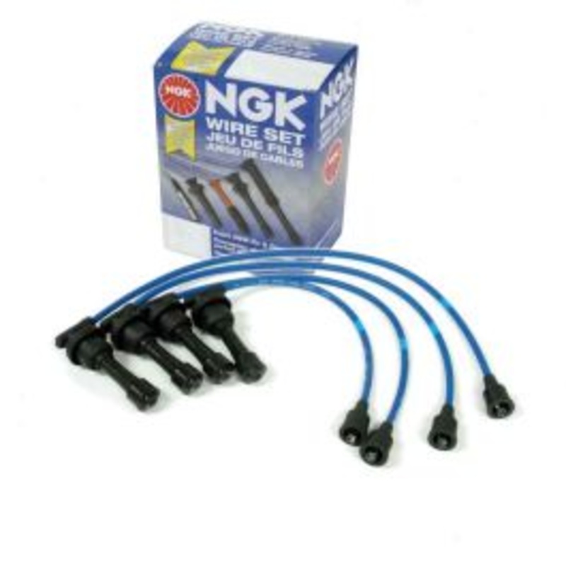 NGK Spark Plug Wire Set for 1994 Mitsubishi Galant 2.4L L4
