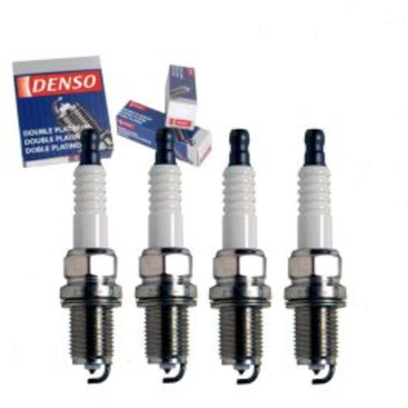 4 pc DENSO Double Platinum Spark Plugs for 2002 Mitsubishi Mirage 1.5L L4