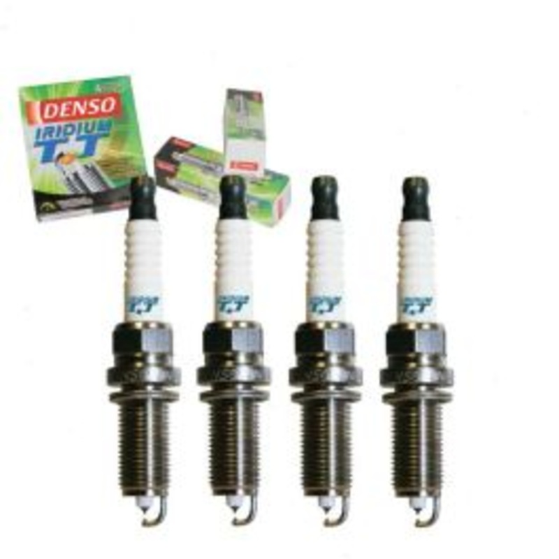 4 pc DENSO Iridium TT Spark Plugs for 2013-2017 Subaru Outback 2.5L H4