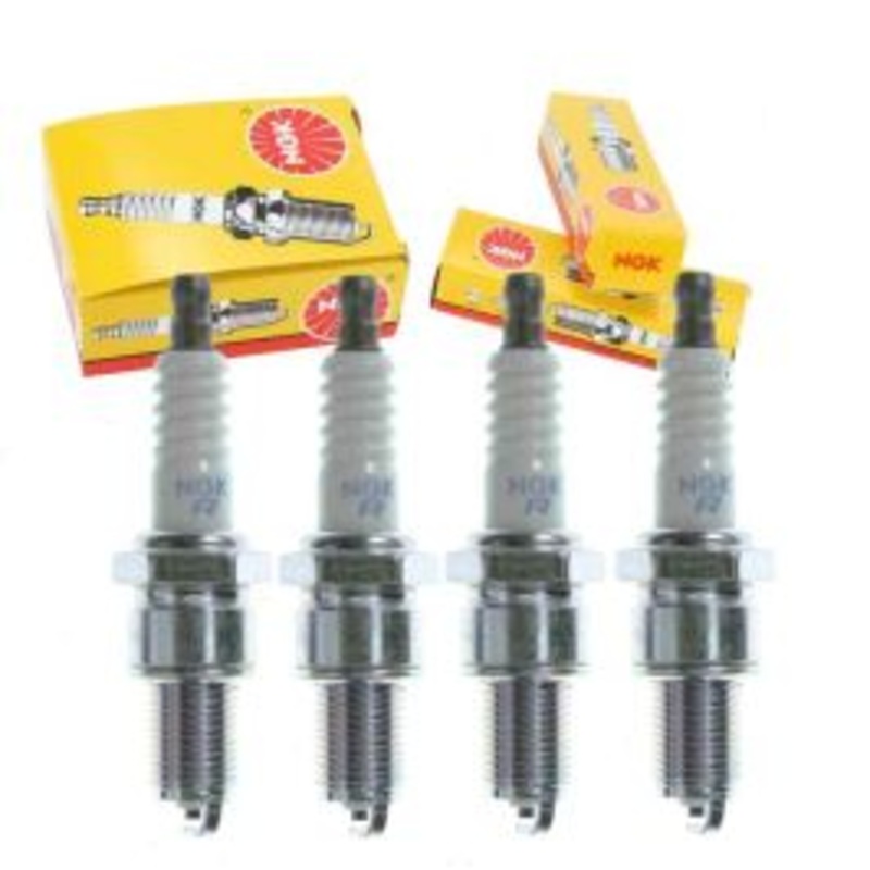 4 pc NGK Standard Spark Plugs for 1985-1987 Honda Prelude 2.0L L4