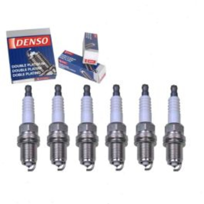 6 pc DENSO Double Platinum Spark Plugs for 1996-1997 Mazda MPV 3.0L V6