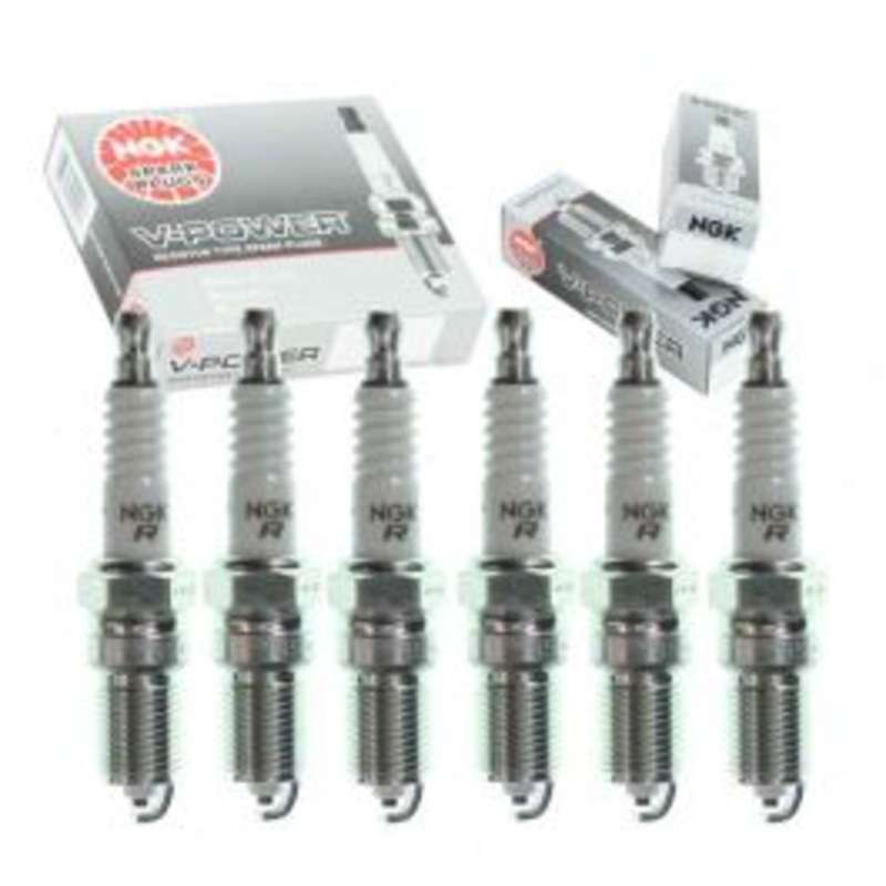 6 pc NGK V-Power Spark Plugs for 2000-2001 Mazda MPV 2.5L V6