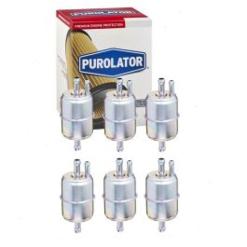 6 pc Purolator F21117 Fuel Filters