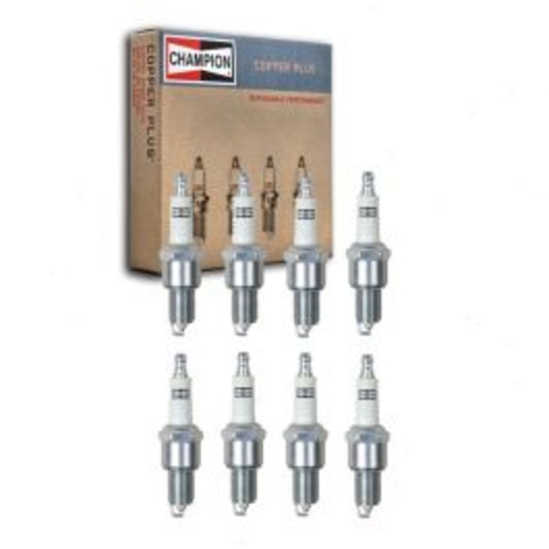 8 pc Champion Copper Plus Spark Plugs for 1957-1958 Dodge Lancer 5.3L 5.7L 5.8L 5.9L V8