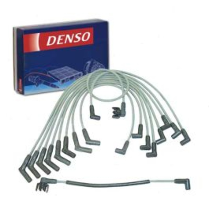 DENSO Spark Plug Wire Set for 1988-1991 Ford Country Squire 5.0L V8