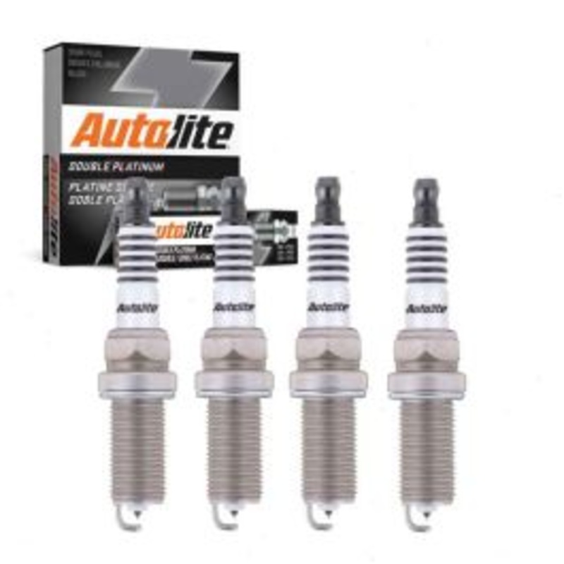 4 pc Autolite Double Platinum Spark Plug for 2015-2018 Jeep Renegade 2.4L L4