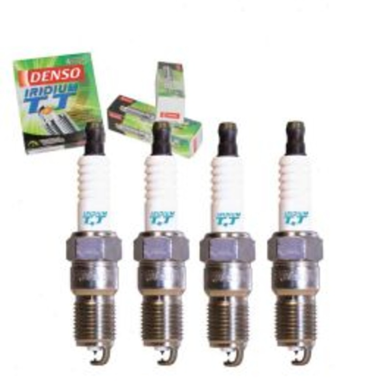 4 pc DENSO Iridium TT Spark Plugs for 2005 Mazda 3 2.0L L4