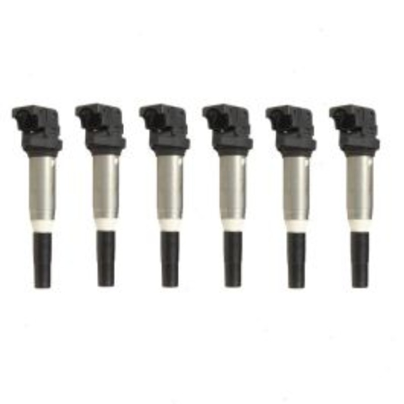 6 pc Hitachi Ignition Coils for 2007-2012 BMW X3 3.0L L6