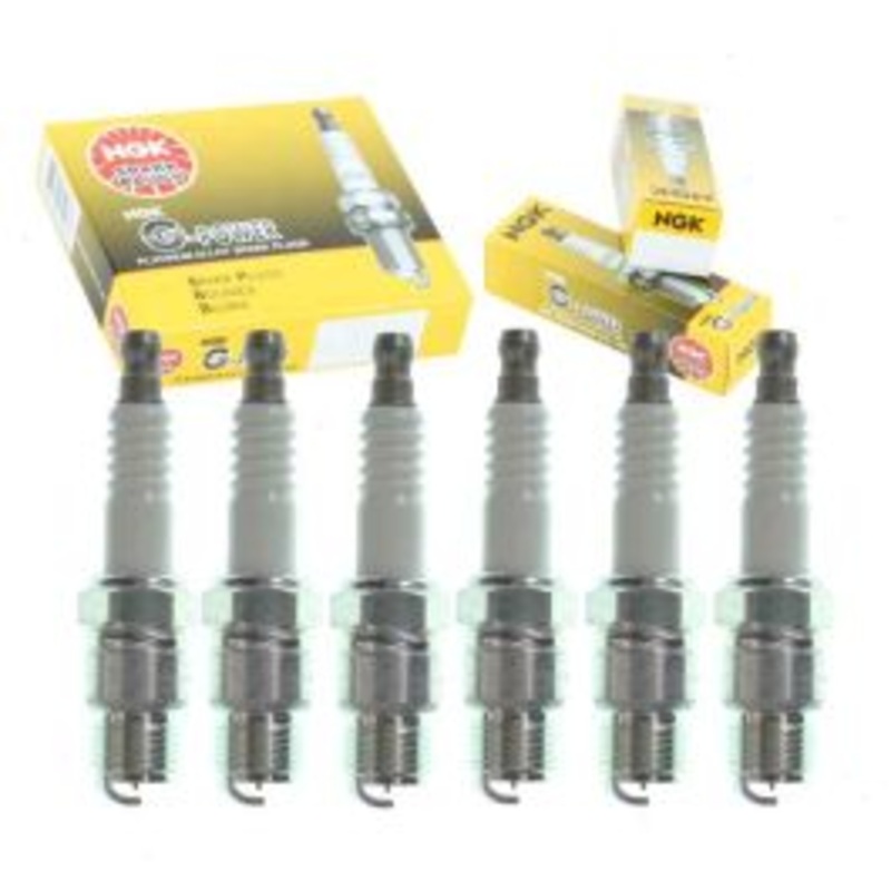 6 pc NGK G-Power Spark Plugs for 1975-1986 Chevrolet C30 4.1L 4.8L L6