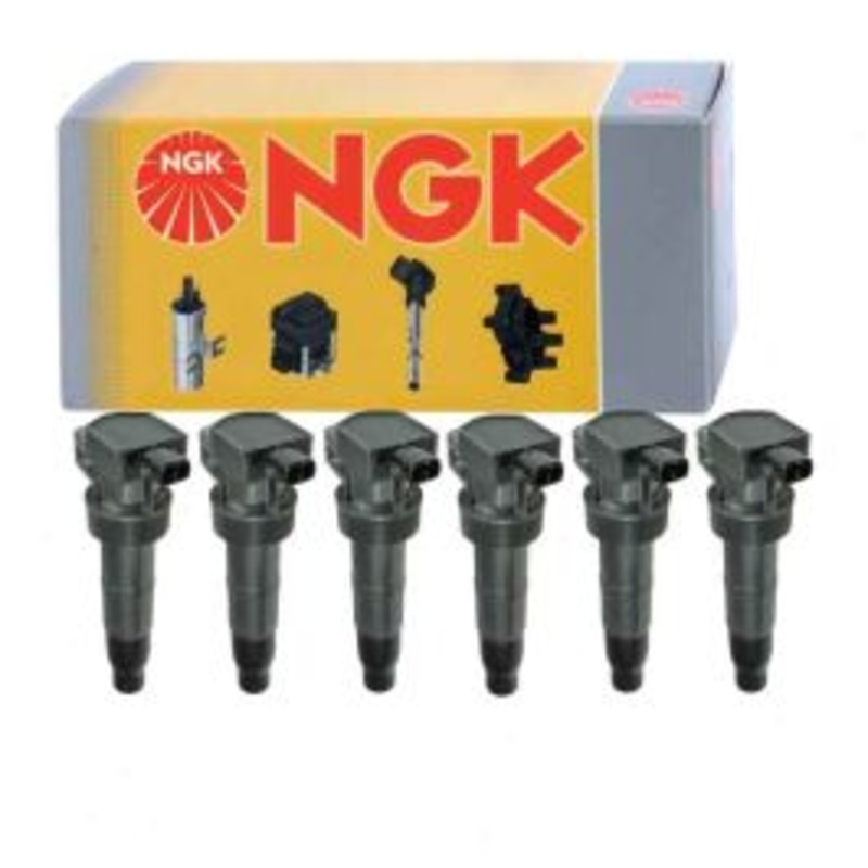 6 pc NGK Ignition Coils for 2007-2018 Kia Sorento 3.3L 3.5L 3.8L V6