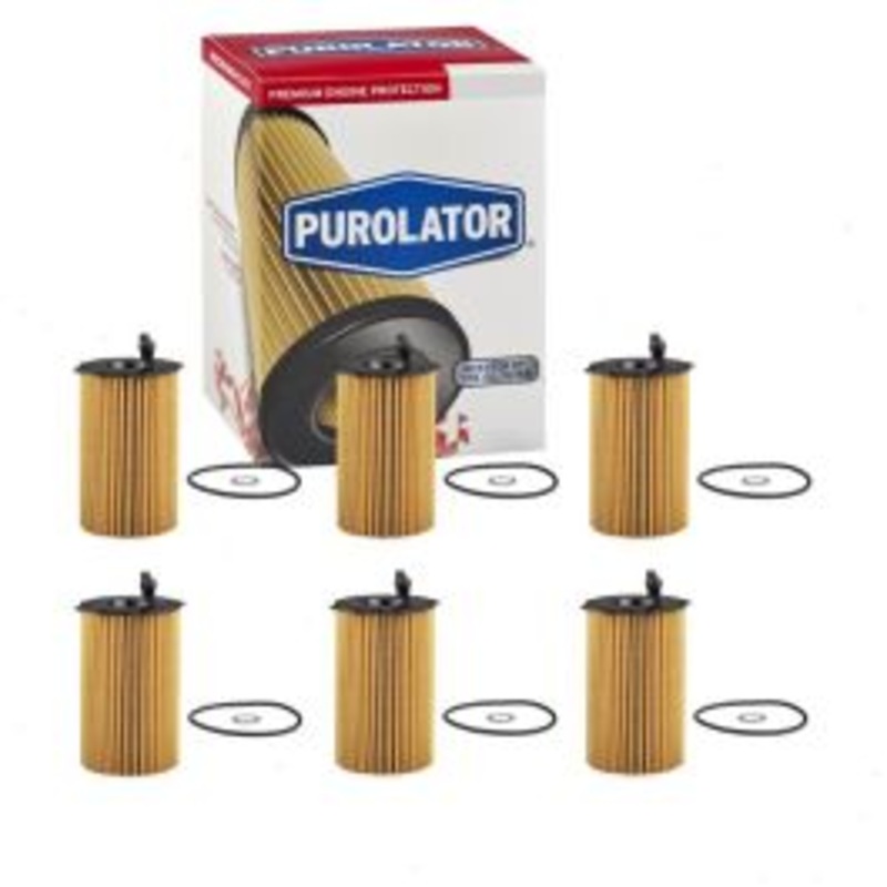 6 pc Purolator L26127 Engine Oil Filters