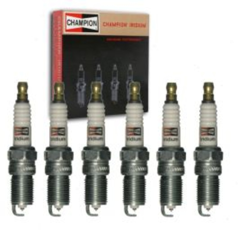 6 pc Champion Iridium Spark Plugs for 2005-2009 Buick Allure 3.8L V6