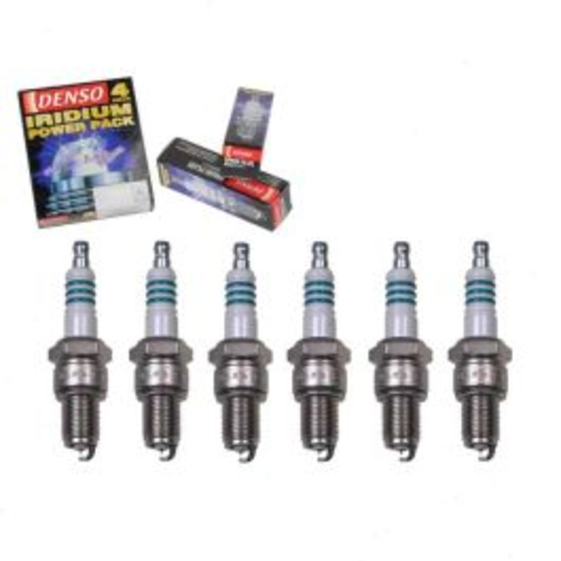 6 pc DENSO Iridium Power Spark Plugs for 1962 Jeep Tornado 3.8L L6