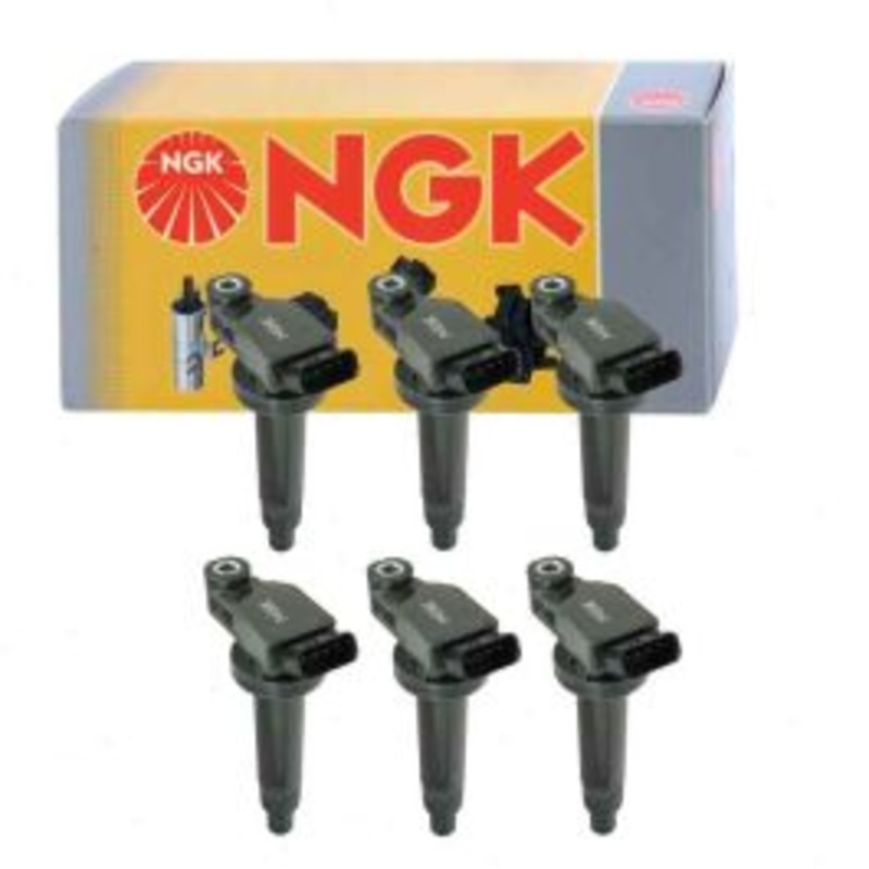 6 pc NGK Ignition Coils for 2001-2003 Toyota Sienna 3.0L V6