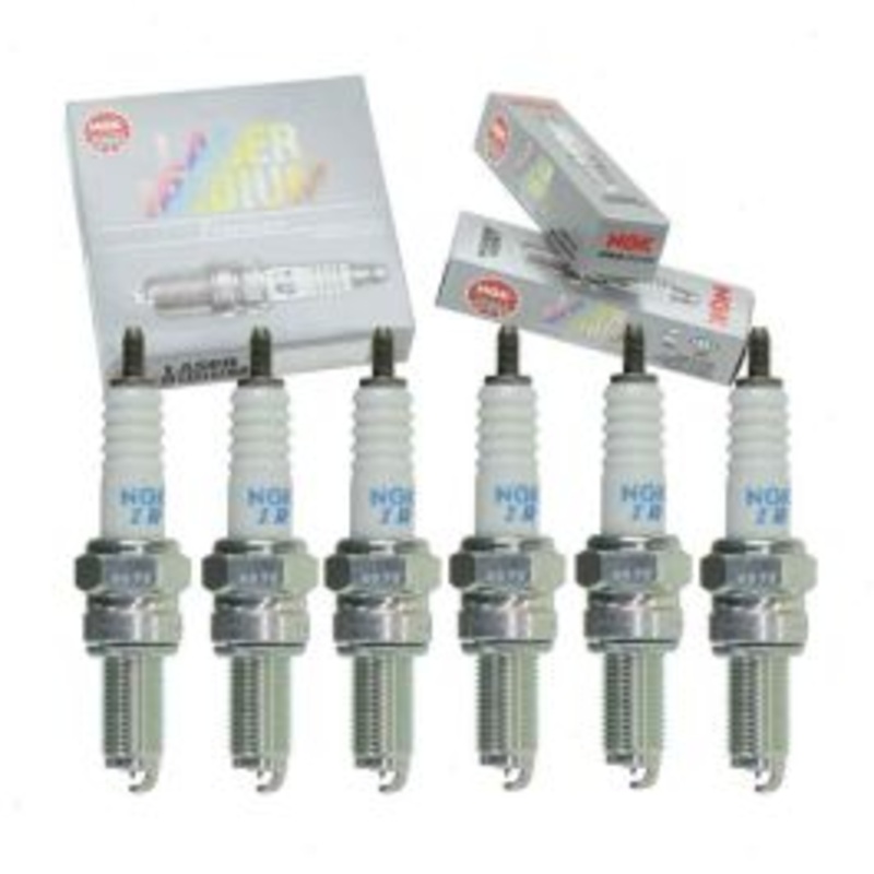6 pc NGK Laser Iridium 6289 CR9EIA-9 Spark Plugs
