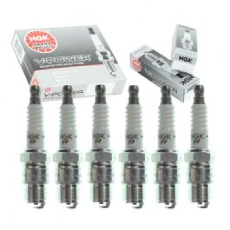 6 pc NGK V-Power Spark Plugs for 1973-1974 Chevrolet Malibu 4.1L L6