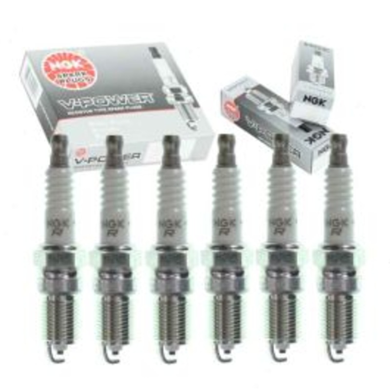 6 pc NGK V-Power Spark Plugs for 2005-2006 Chevrolet Uplander 3.5L V6