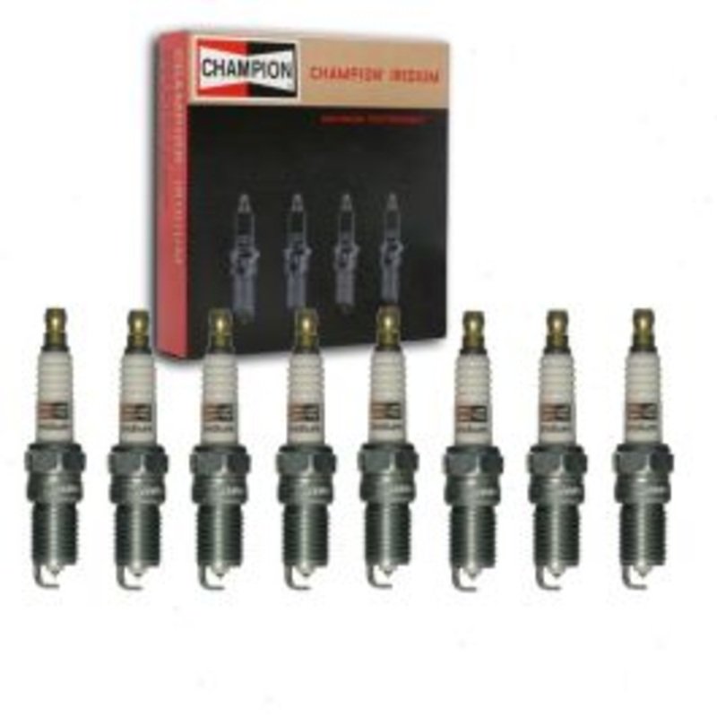 8 pc Champion Iridium Spark Plugs for 1996-1999 GMC C1500 5.0L 5.7L V8