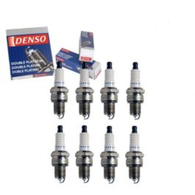 8 pc DENSO Double Platinum Spark Plugs for 1969-1973 GMC C25 C2500 Suburban 5.0L V8