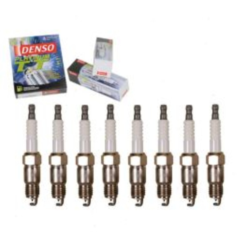 8 pc DENSO Platinum TT Spark Plugs for 1987-1991 GMC R2500 Suburban 5.7L 7.4L V8