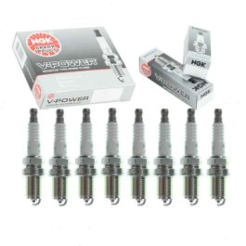 8 pc NGK V-Power Spark Plugs for 1994 Mercedes-Benz E500 5.0L V8
