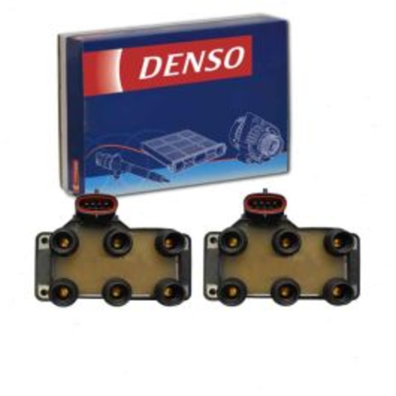 2 pc DENSO Direct Ignition Coils for 1995-1996 Jaguar XJ12