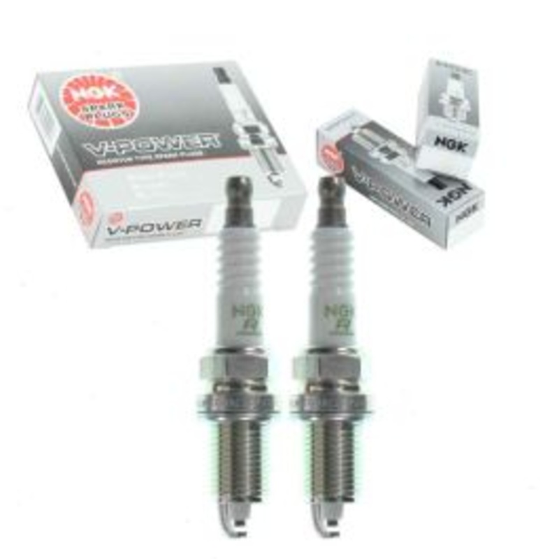 2 pc NGK V-Power 6987 ZFR6F-11G Spark Plugs