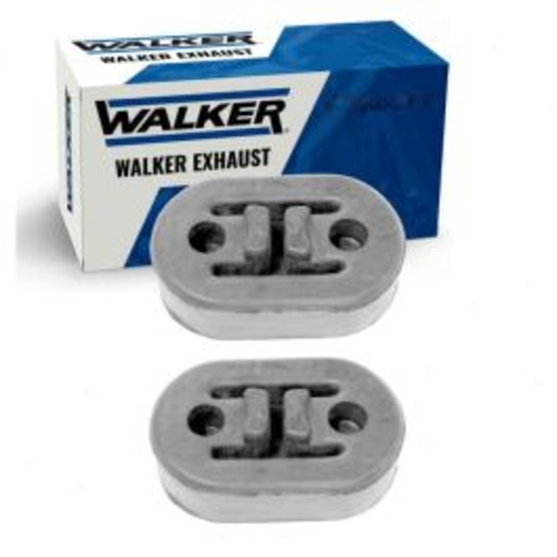 2 pc Walker Int Pipe Exhaust System Insulators for 1998-2002 Dodge Ram 2500 5.9L V8