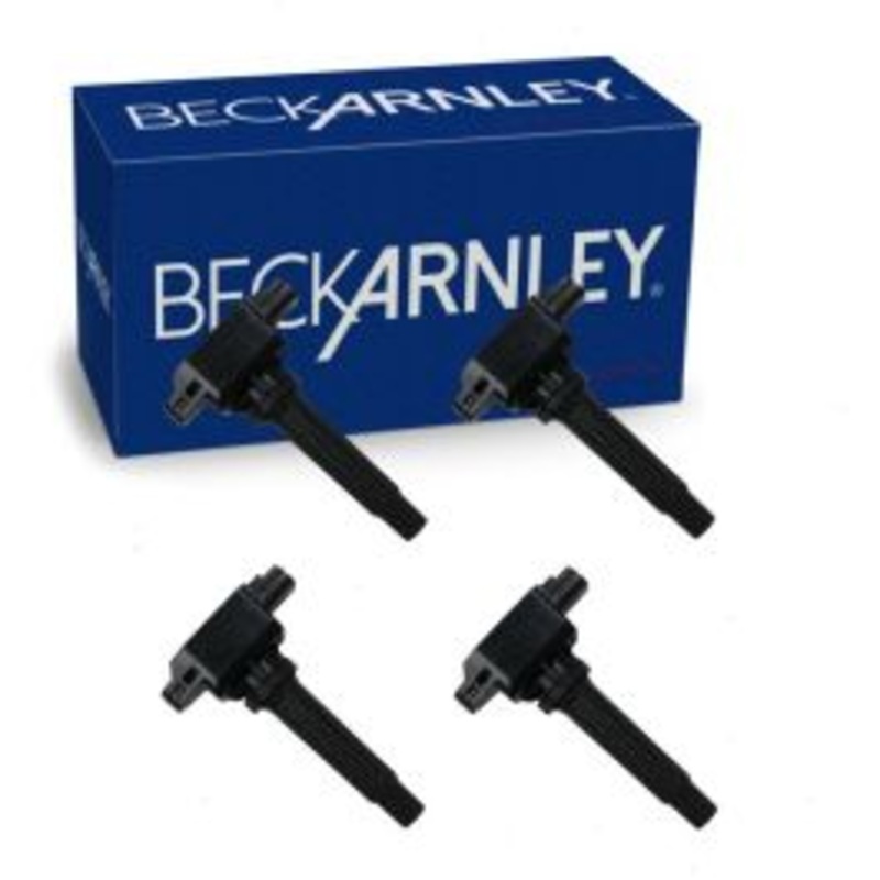 4 pc Beck/Arnley Direct Ignition Coils for 2016-2024 Mazda MX-5 Miata 2.0L L4