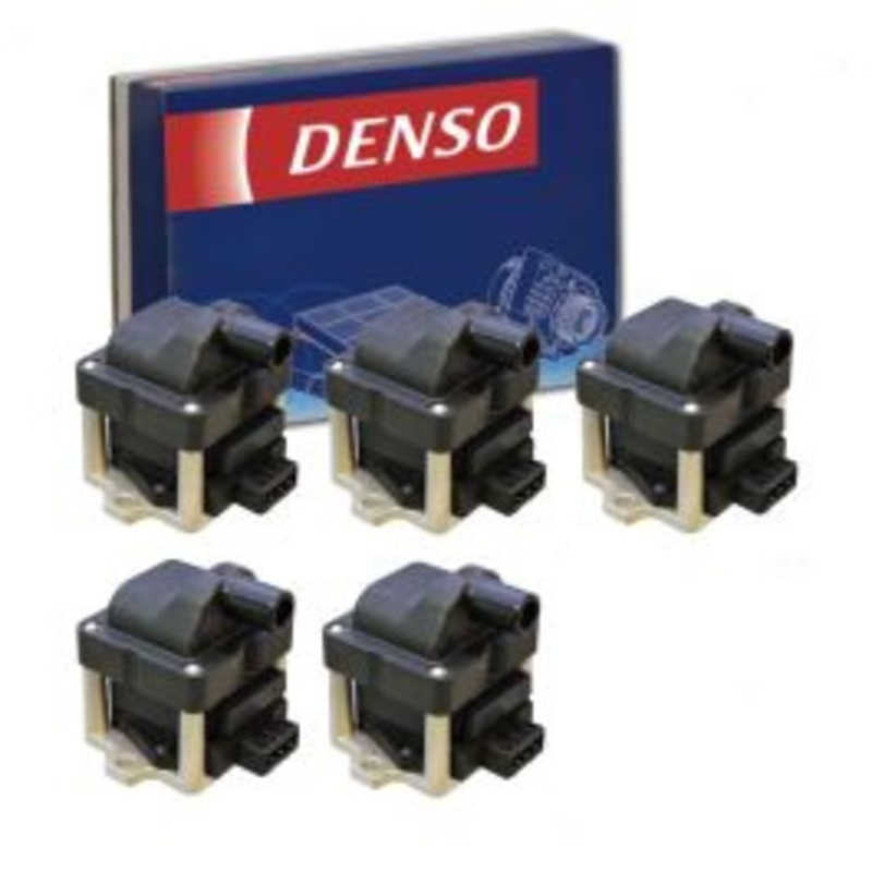 5 pc DENSO Direct Ignition Coils for 1993-1995 Volkswagen EuroVan 2.5L L5
