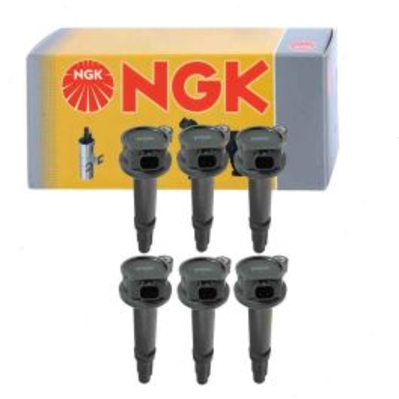 6 pc NGK Ignition Coils for 2009-2012 Ford Escape 3.0L V6